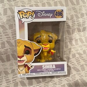 Funko Pop! Disney: The Lion King - Simba Vinyl Figure #496